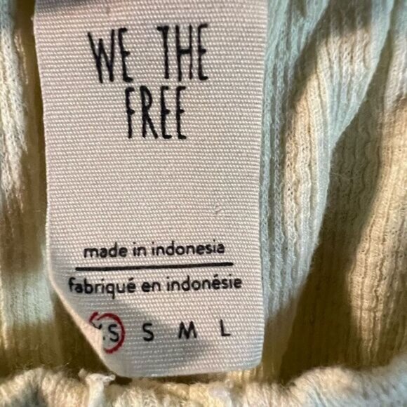 Free People Yellow Blouse Size XS - Picture 3 of 3